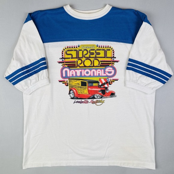 Alore Other - Vintage 80s NSRA Street Rod Nationals Louisville USA Single Stitch T Shirt L